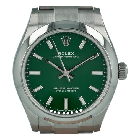 Rolex Oyster Perpetual con esfera verde » ver Precios y más en 